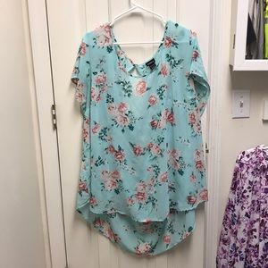 Super flowy floral top